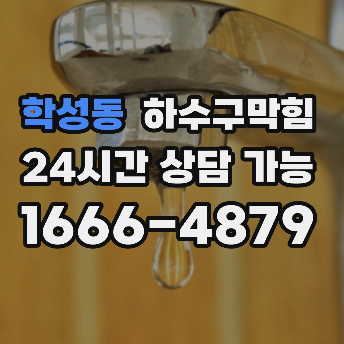 학성동 하수구막힘