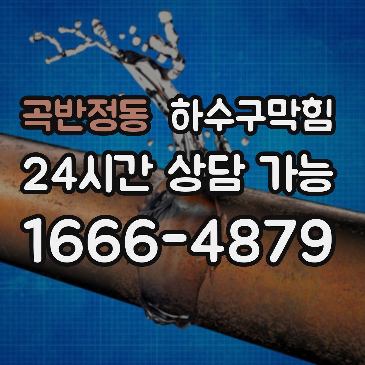 곡반정동 하수구막힘