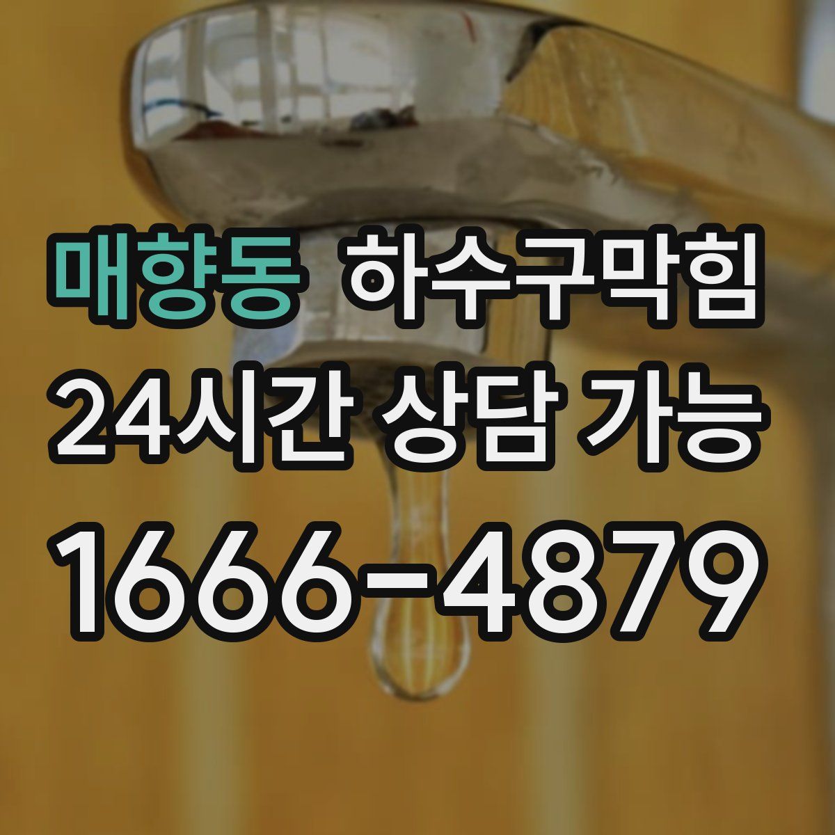 매향동 하수구막힘