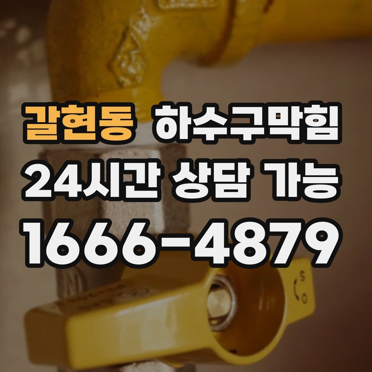 갈현동 하수구막힘 공용 전등 스위치 근처 축축했던 손끝
