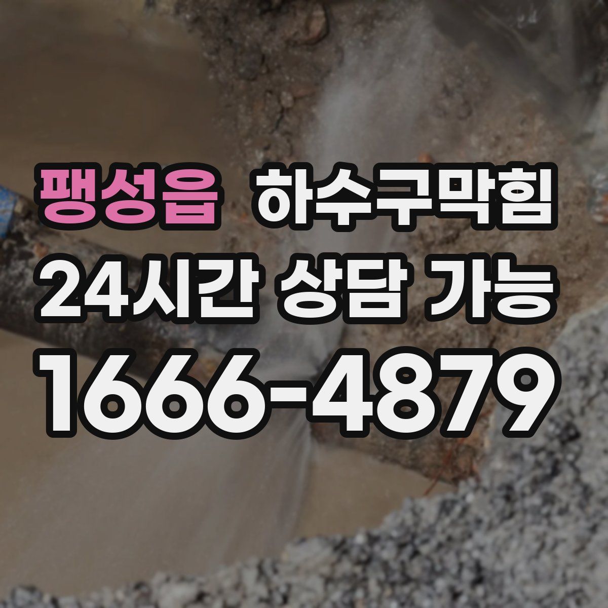 팽성읍 하수구막힘