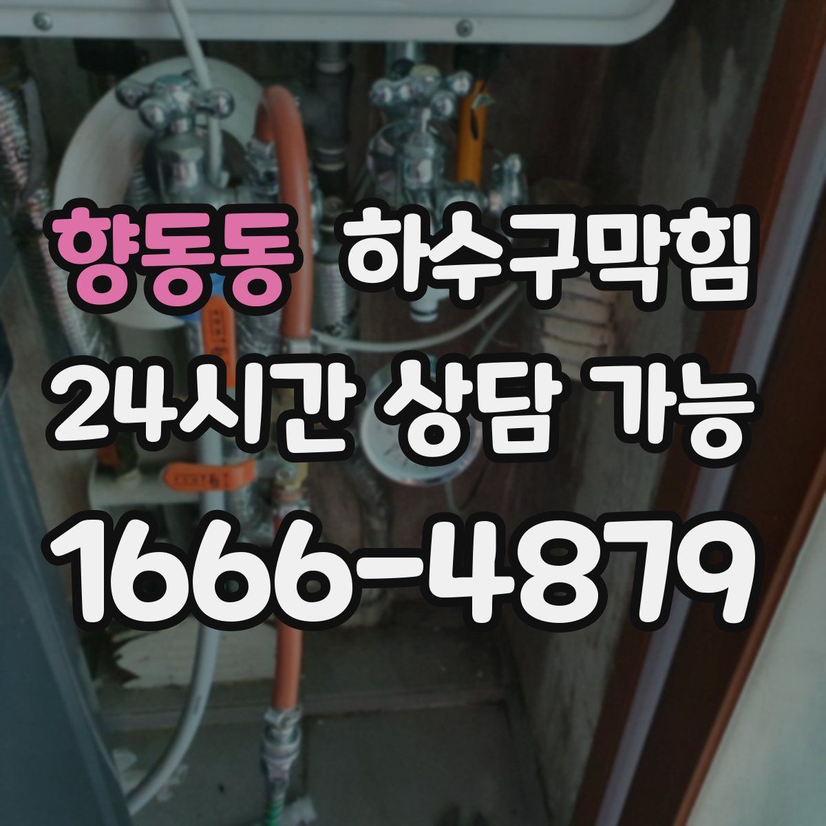 향동동 하수구막힘