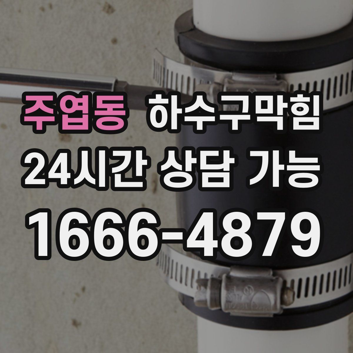 주엽동 하수구막힘