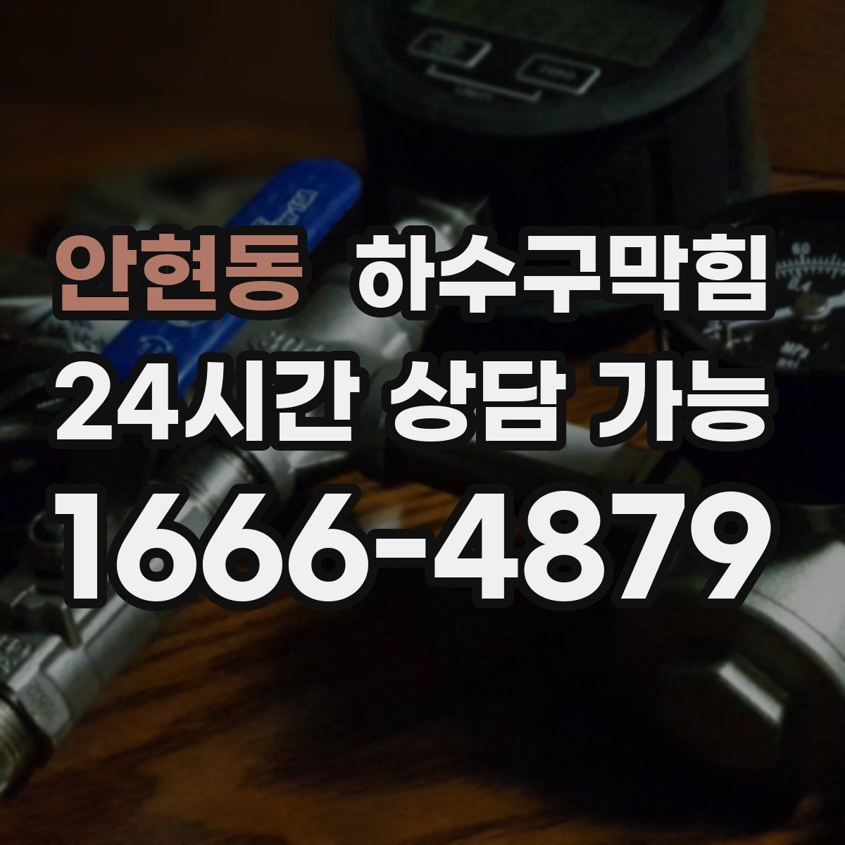 안현동 하수구막힘 경유지 다수 매장 동시 점검