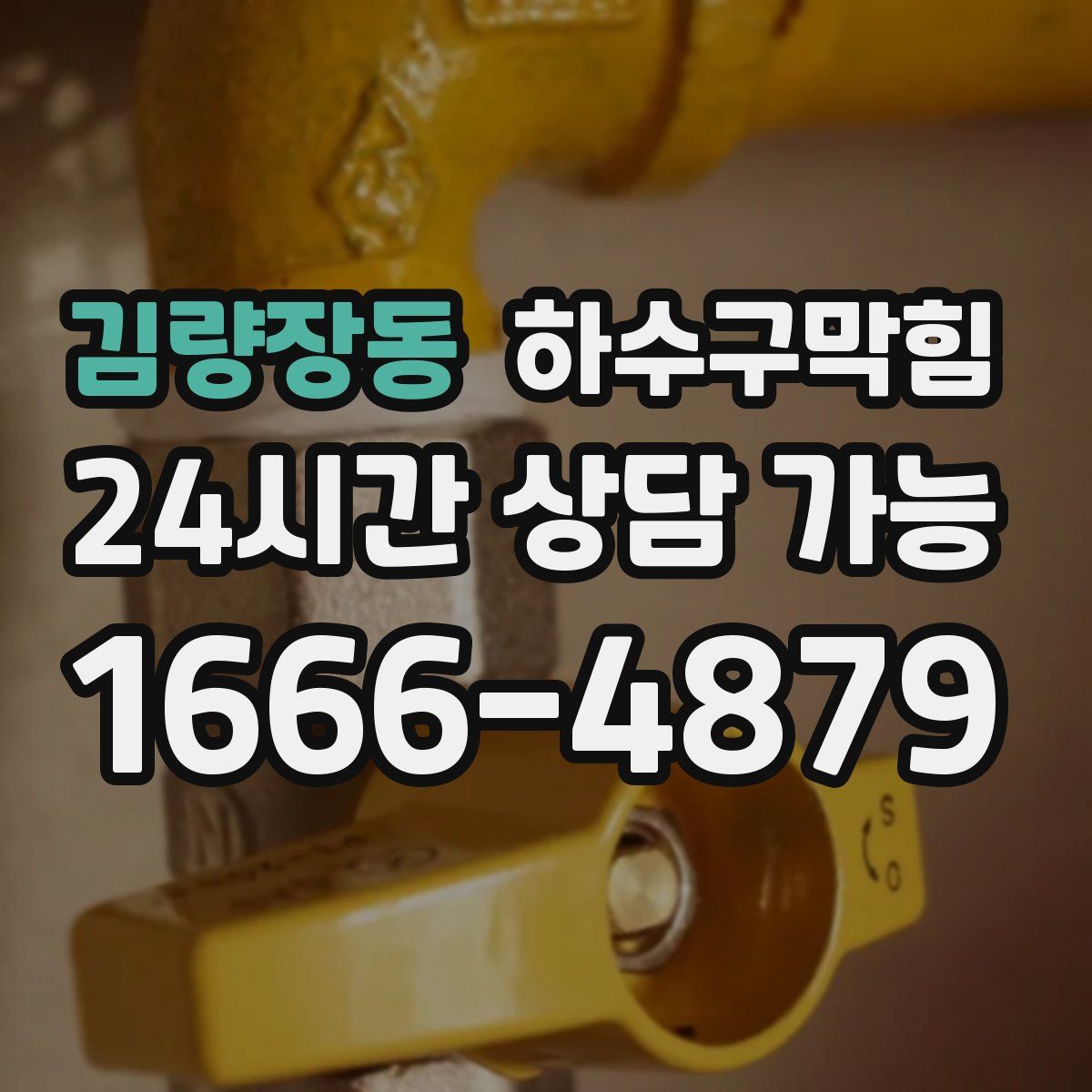 김량장동 하수구막힘