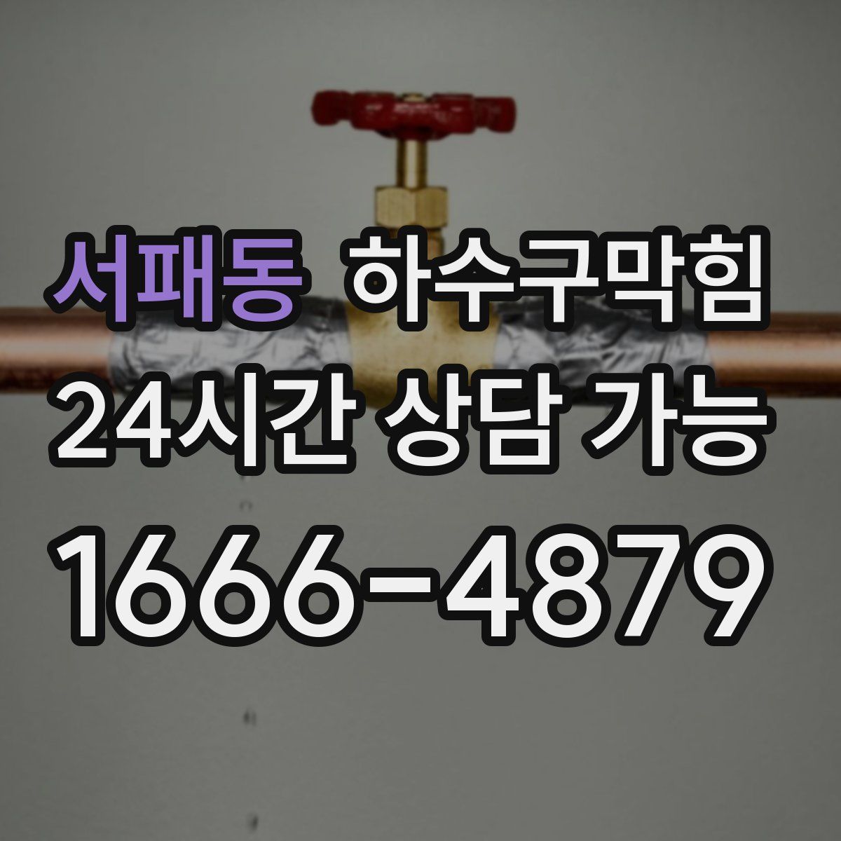 서패동 하수구막힘