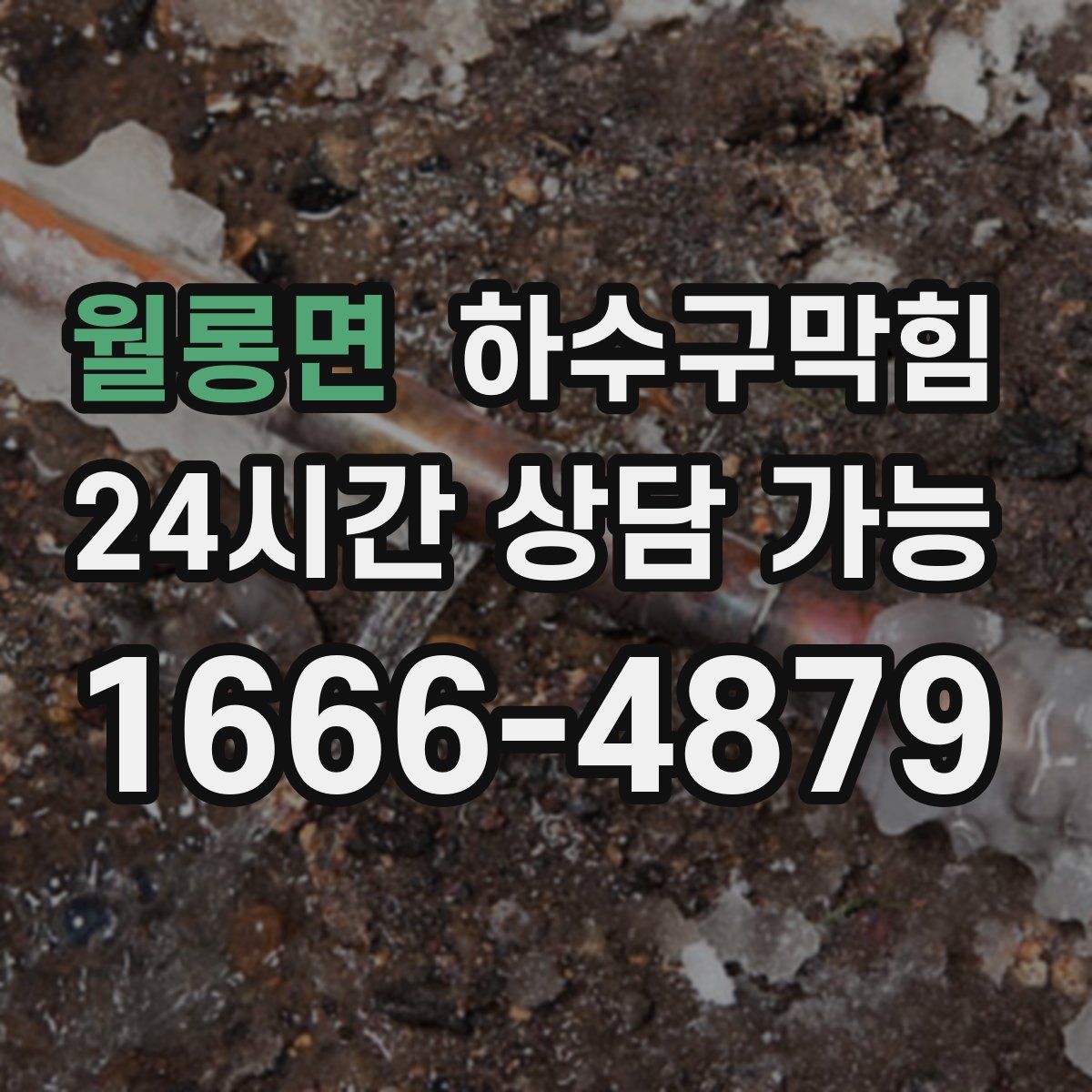 월롱면 하수구막힘