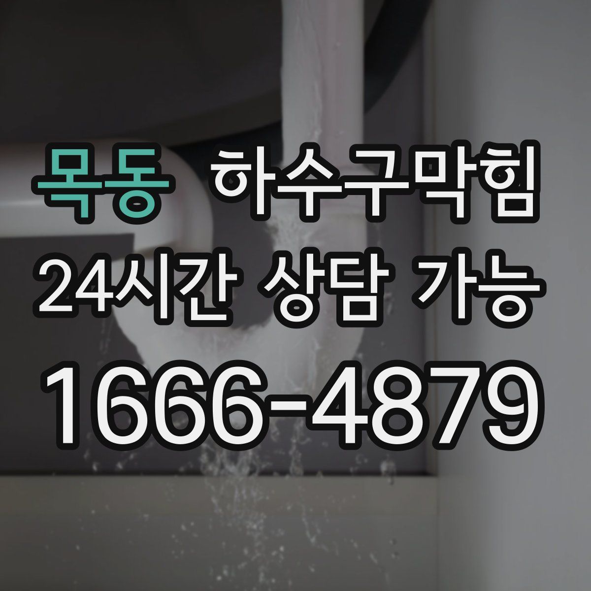 목동 하수구막힘