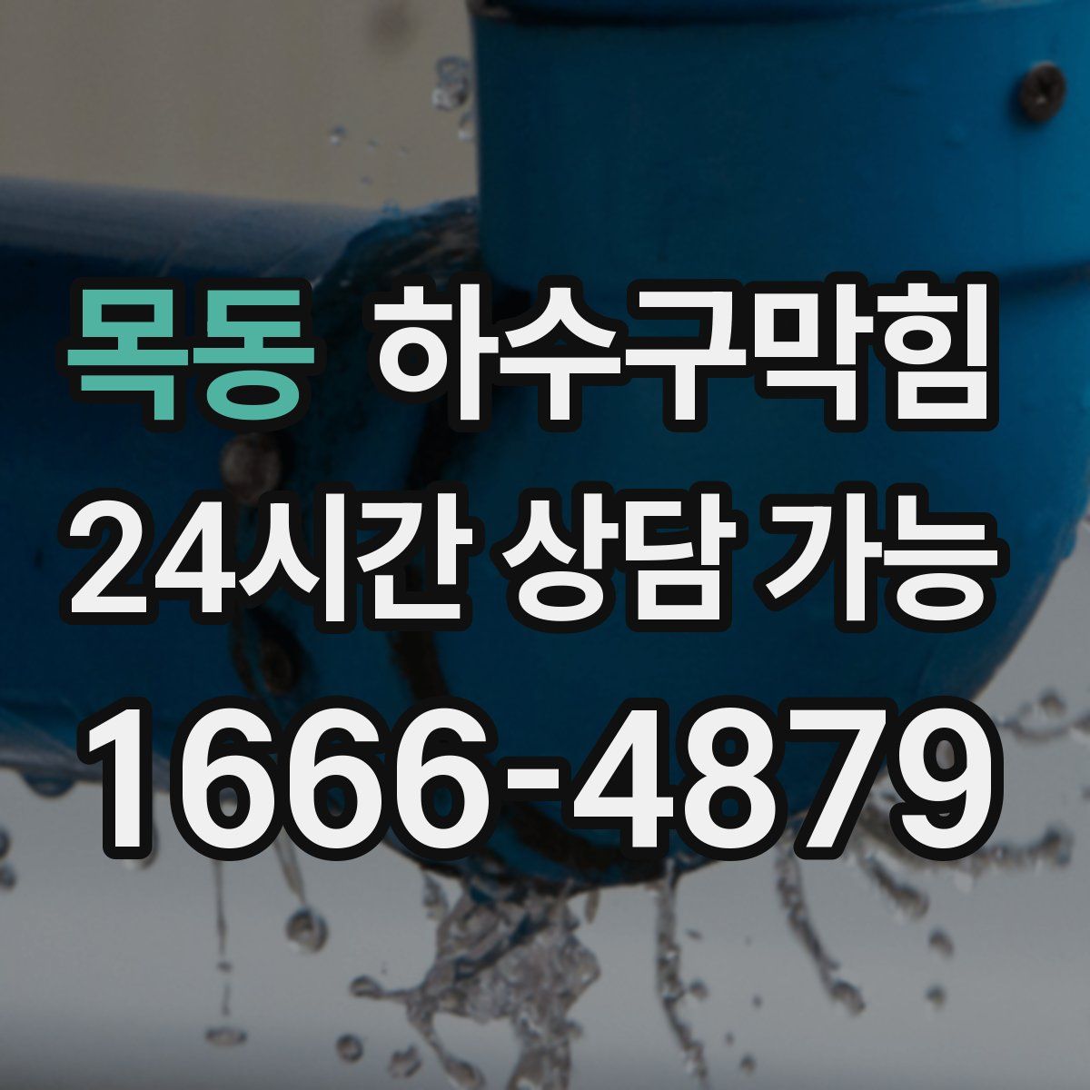 목동 하수구막힘