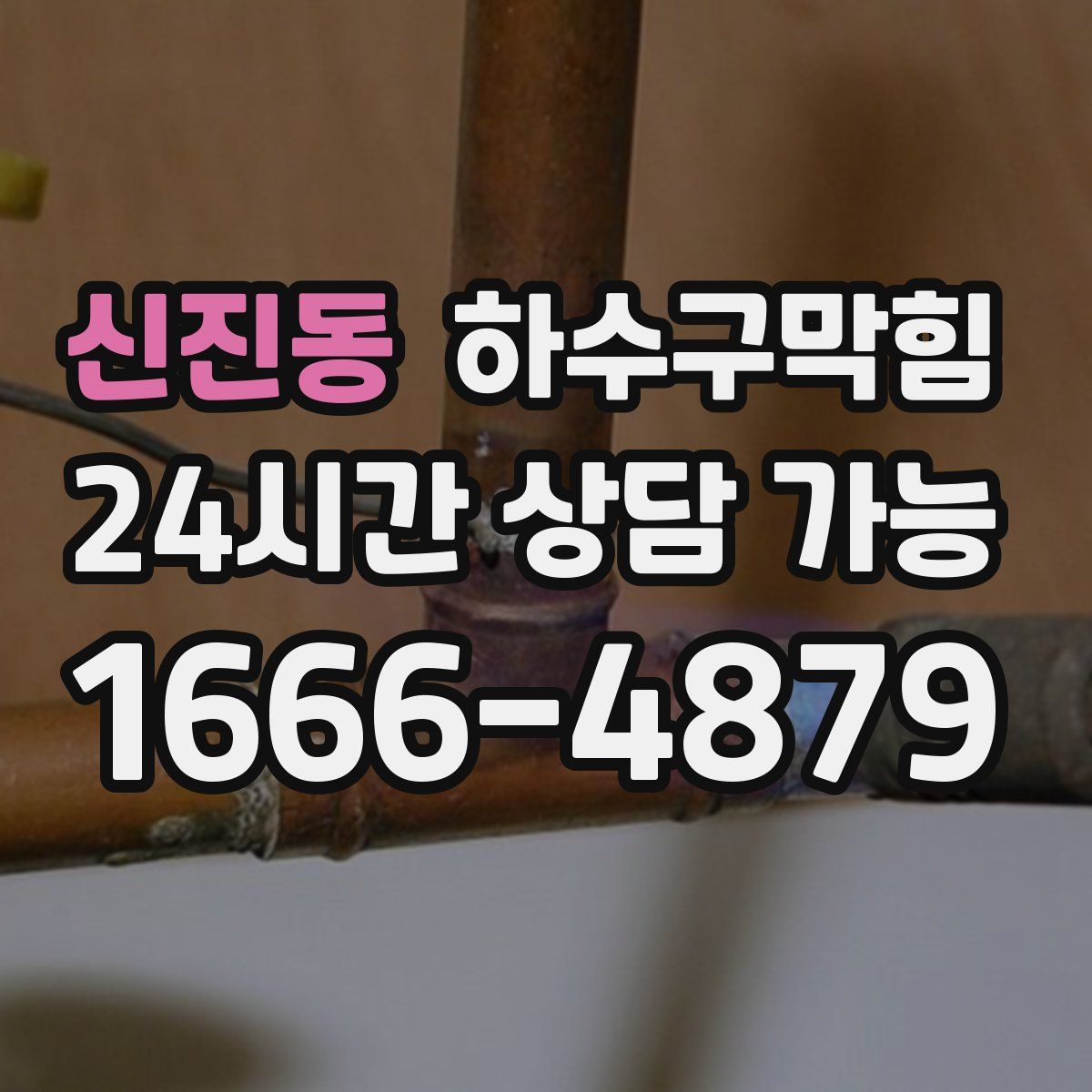 신진동 하수구막힘