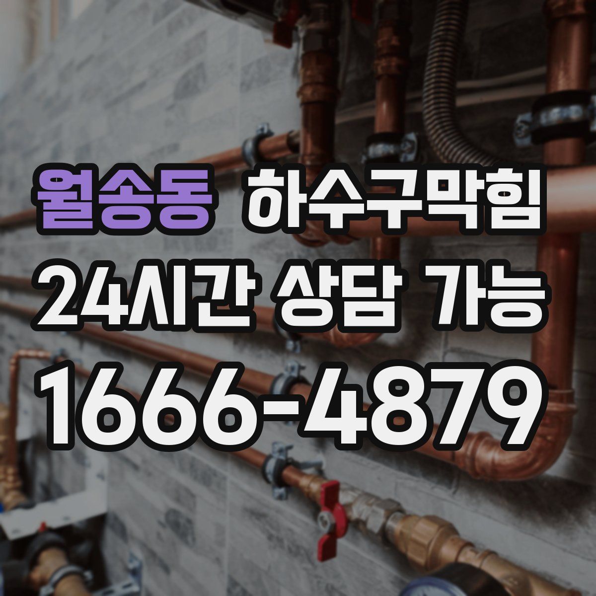 월송동 하수구막힘