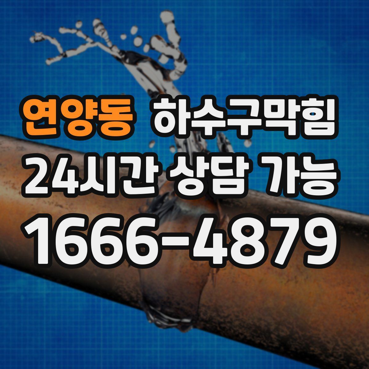 연양동 하수구막힘