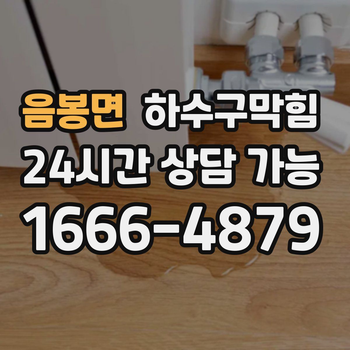 음봉면 하수구막힘