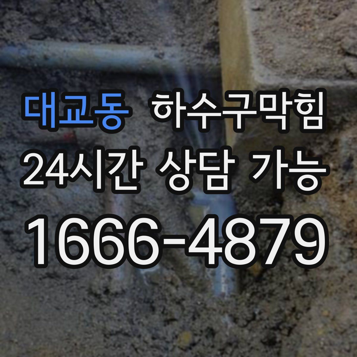 대교동 하수구막힘