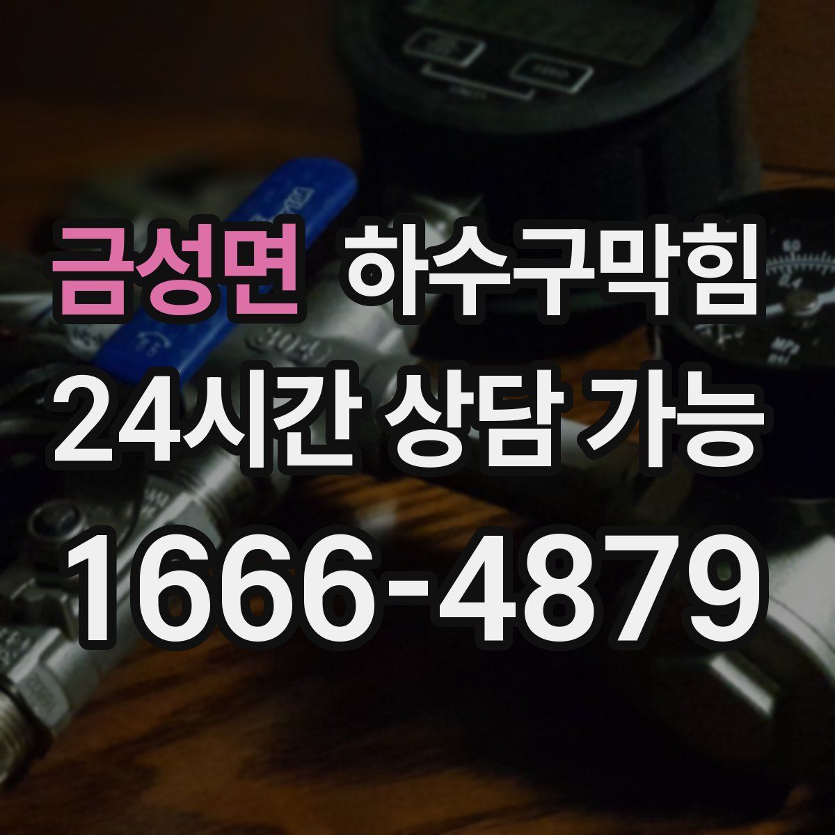 금성면 하수구막힘