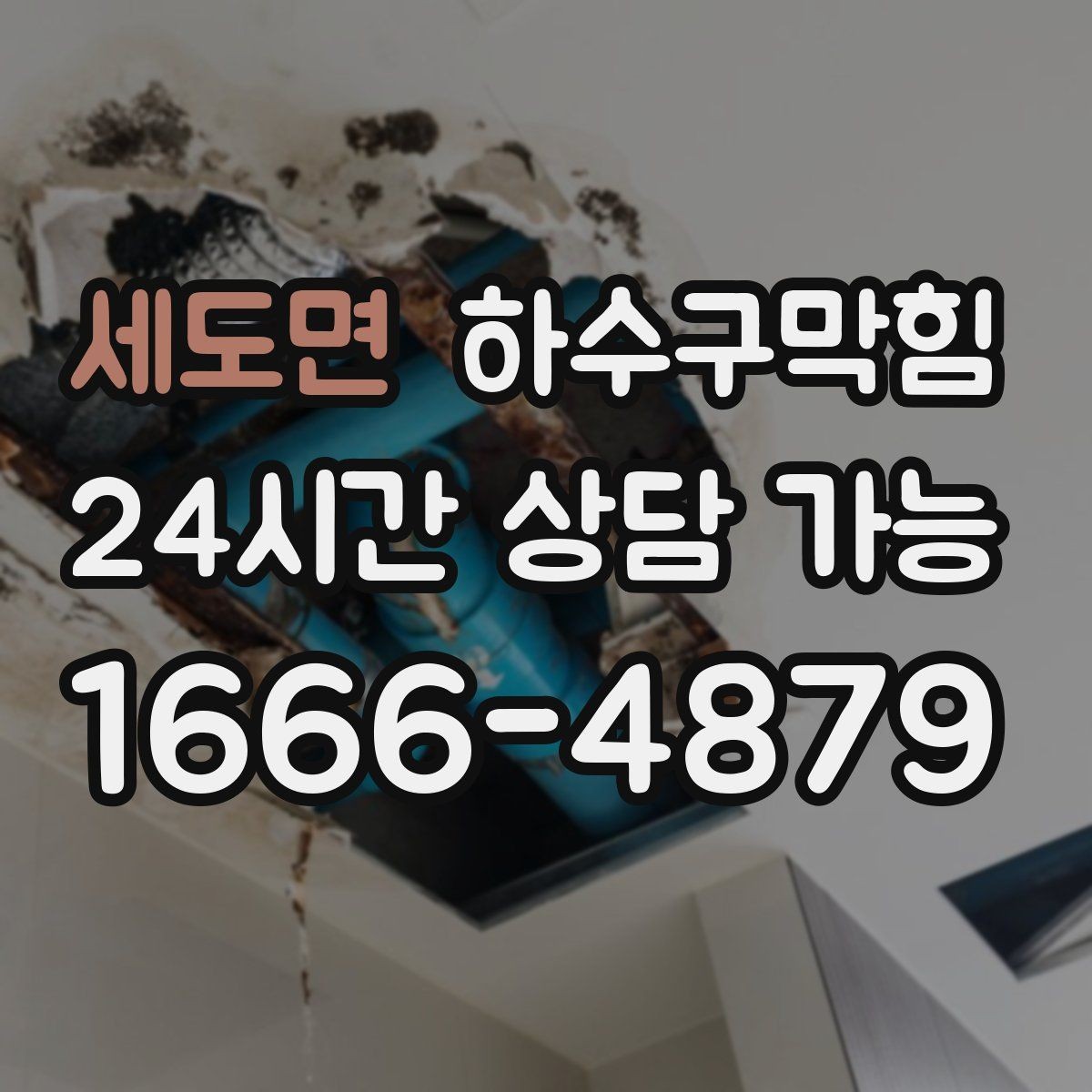 세도면 하수구막힘 옥상 우수 라인 낙엽 제거 타이밍