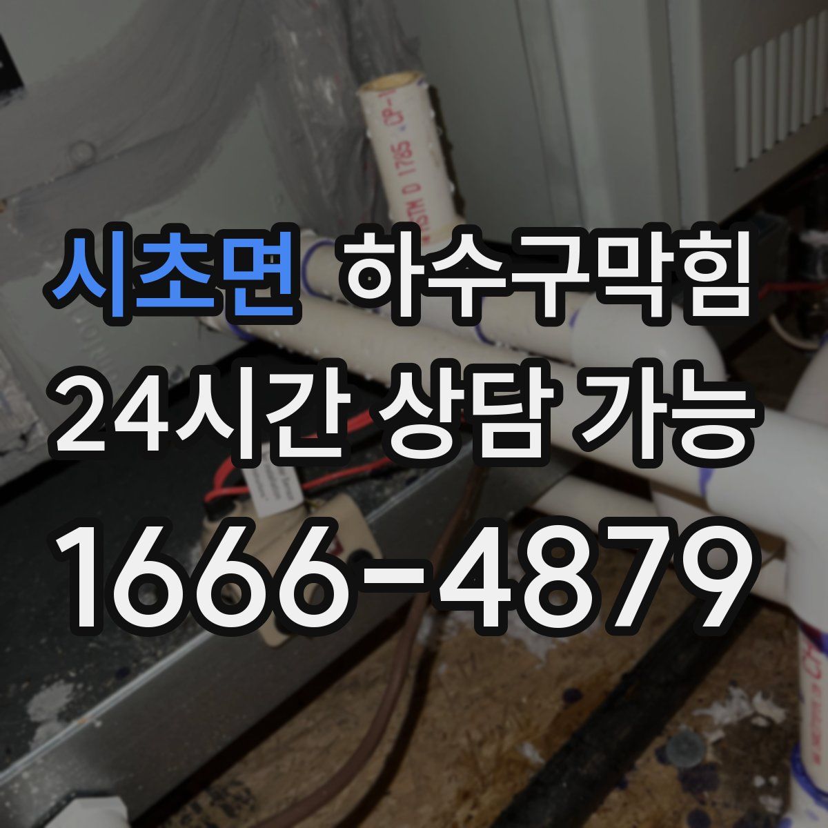 시초면 하수구막힘