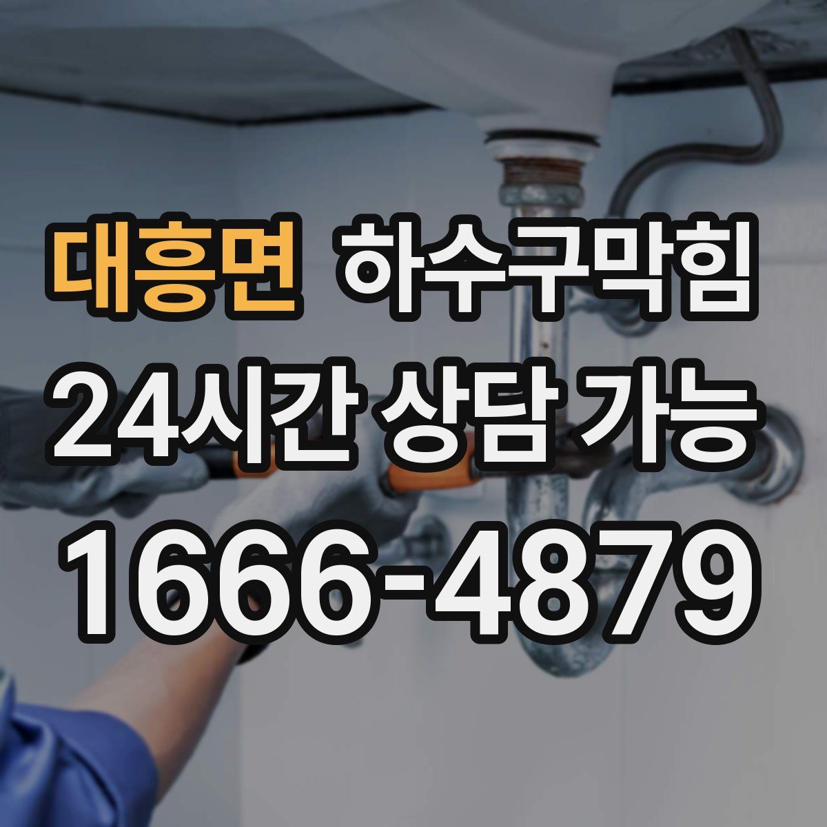 대흥면 하수구막힘