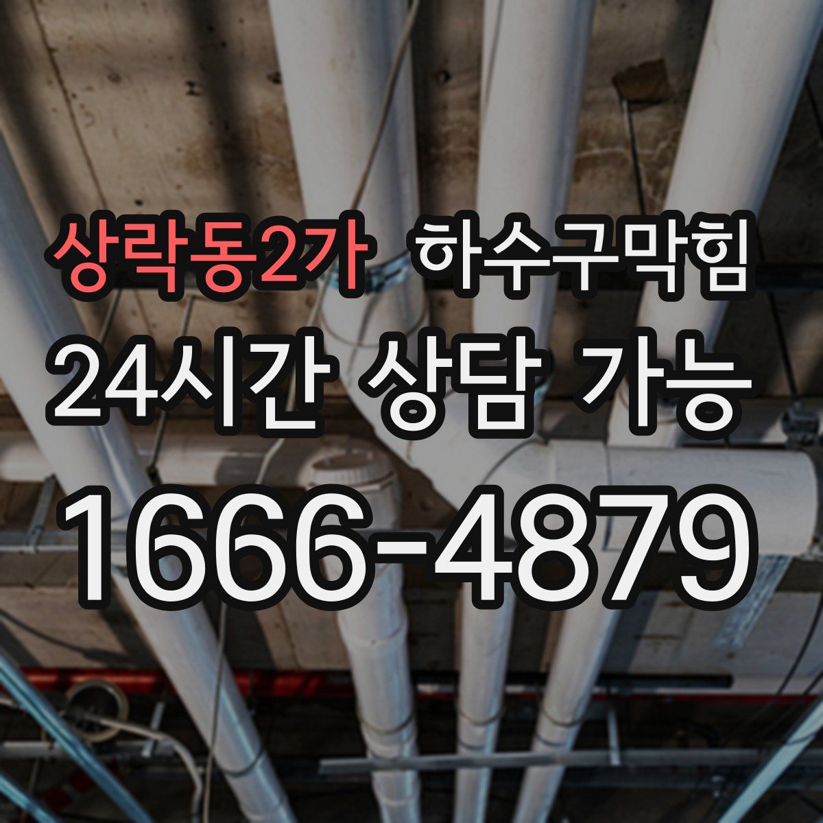 상락동2가 하수구막힘