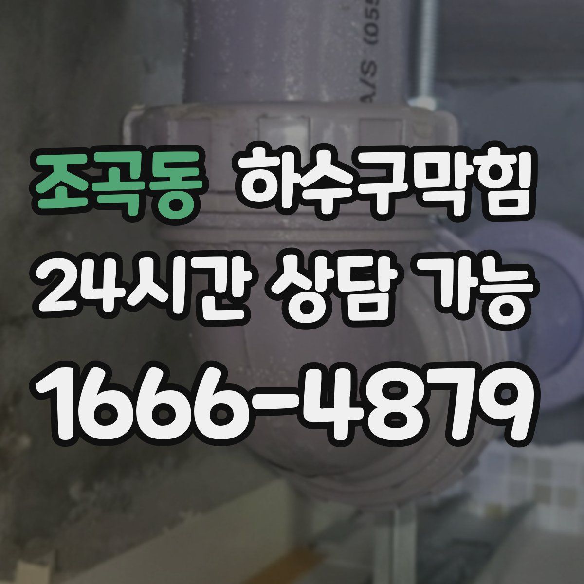 조곡동 하수구막힘