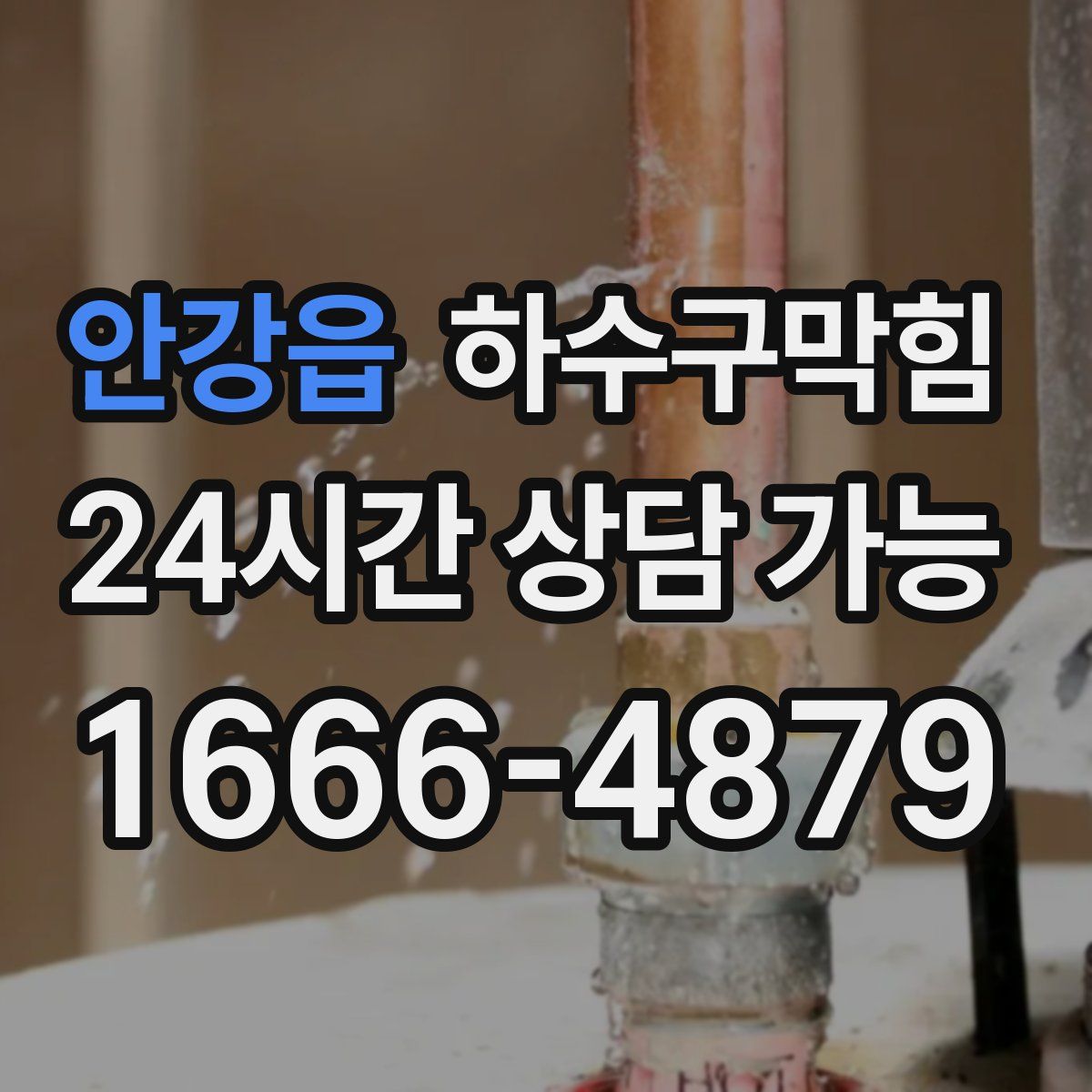 안강읍 하수구막힘