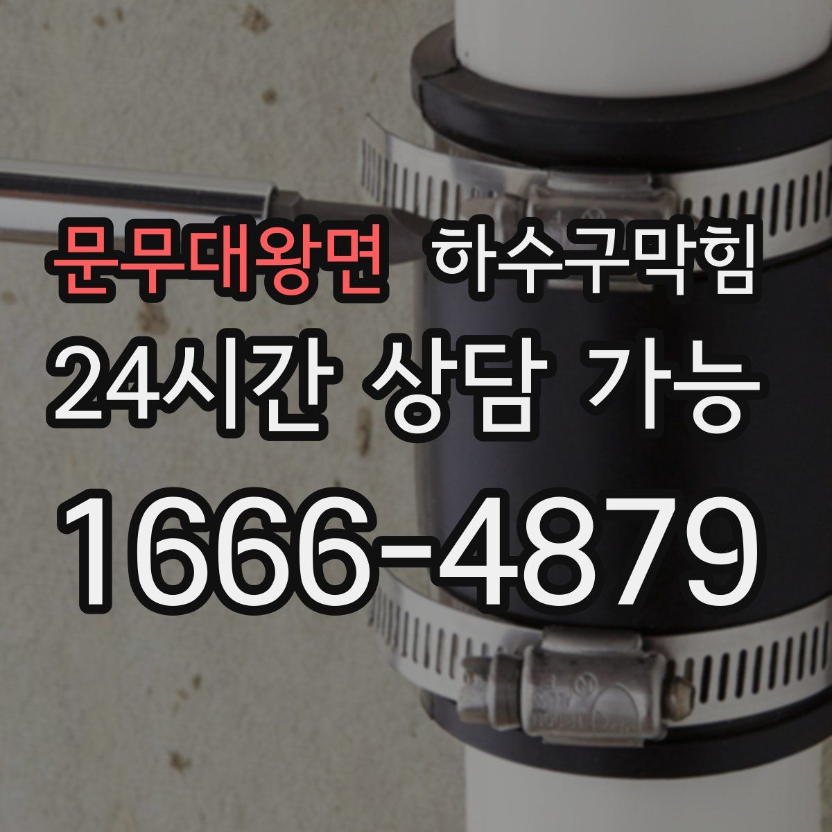 문무대왕면 하수구막힘