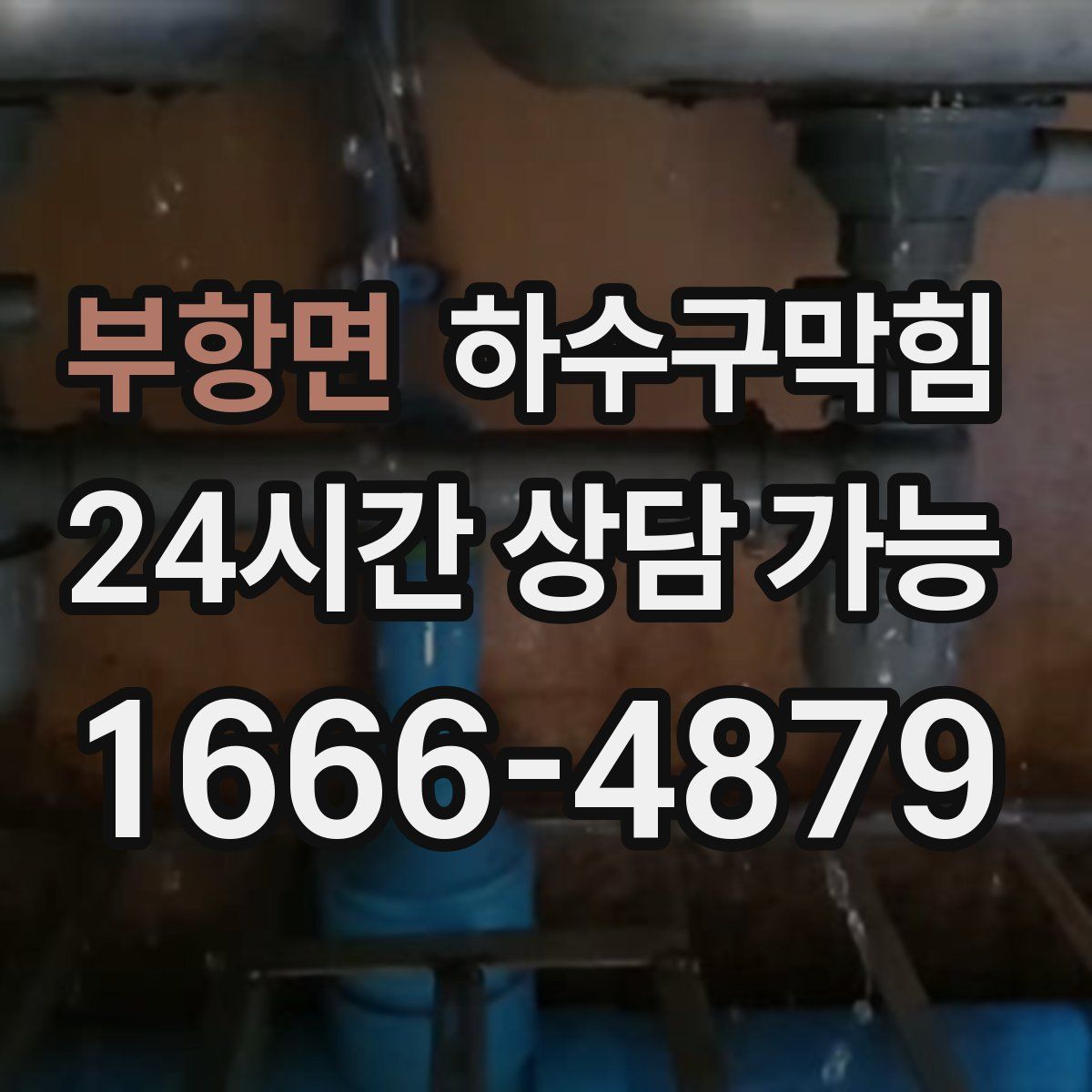 부항면 하수구막힘