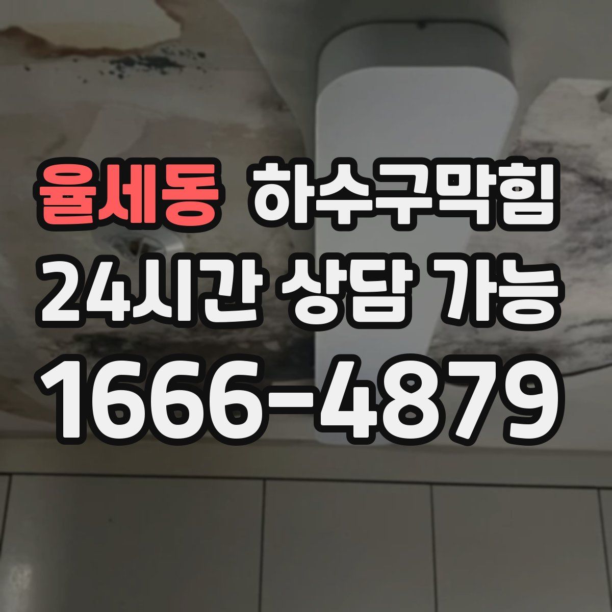 율세동 하수구막힘