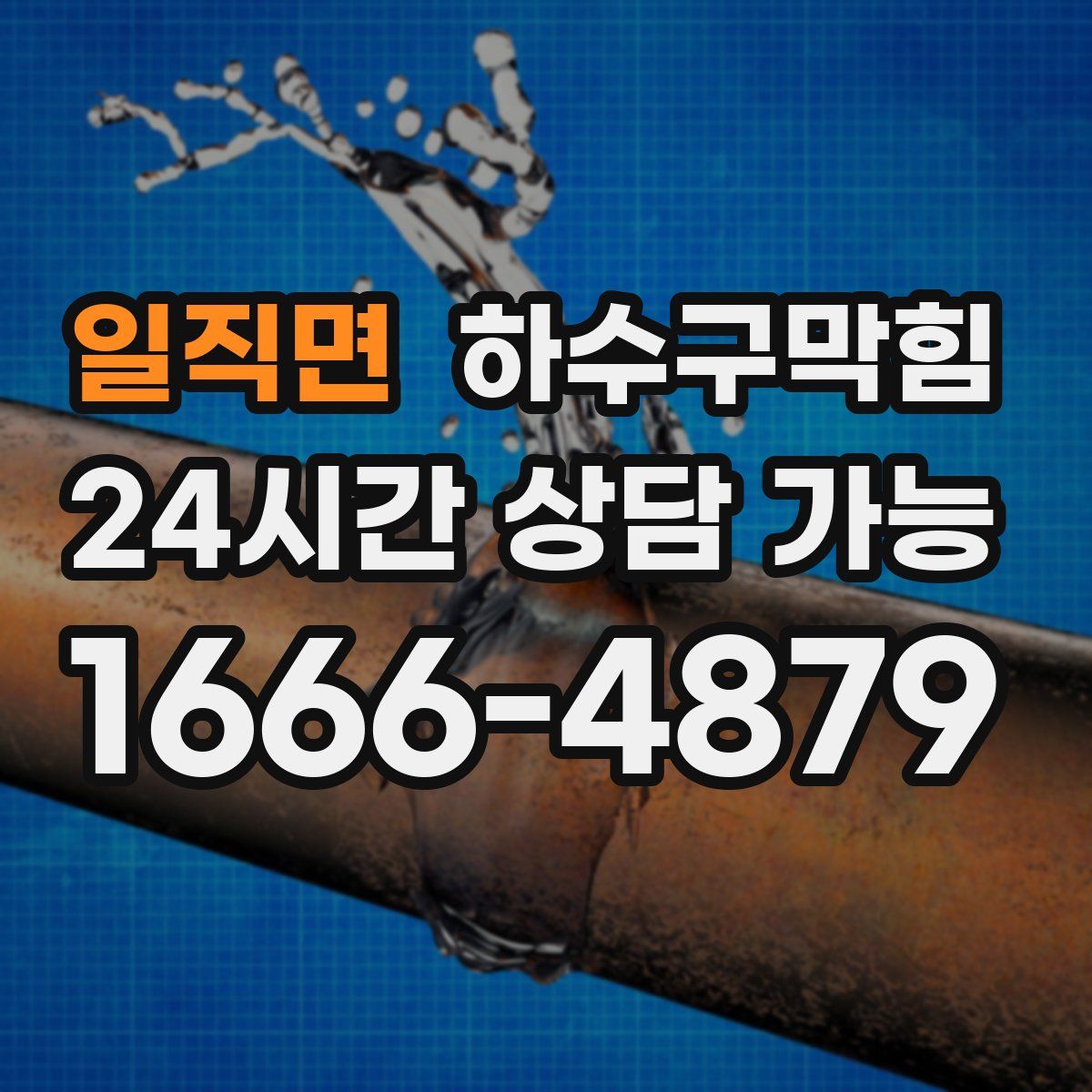 일직면 하수구막힘