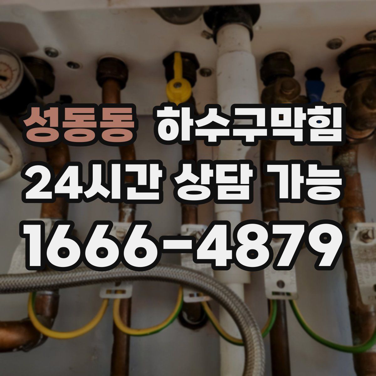 성동동 하수구막힘