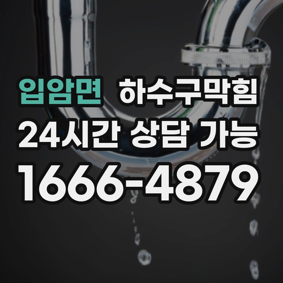 입암면 하수구막힘