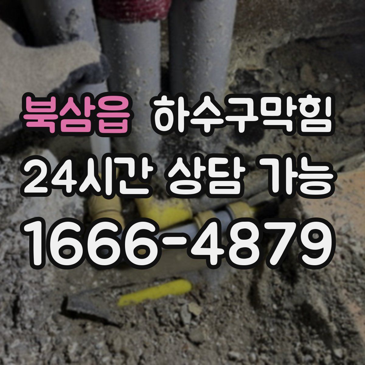 북삼읍 하수구막힘