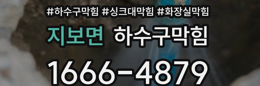 하수구막힘