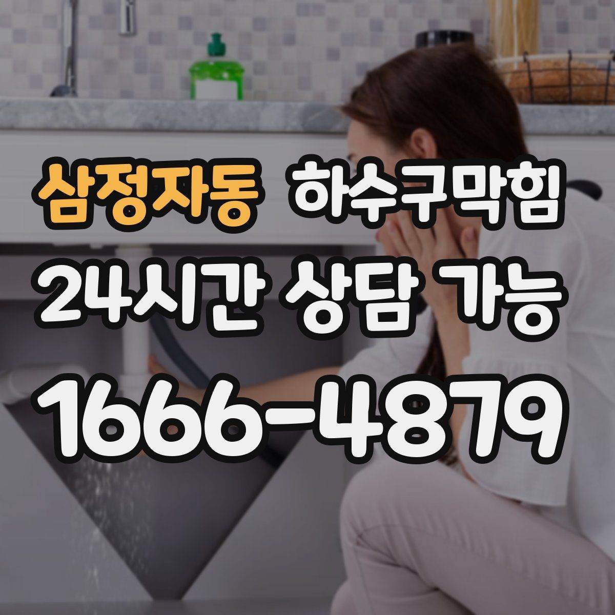 삼정자동 하수구막힘