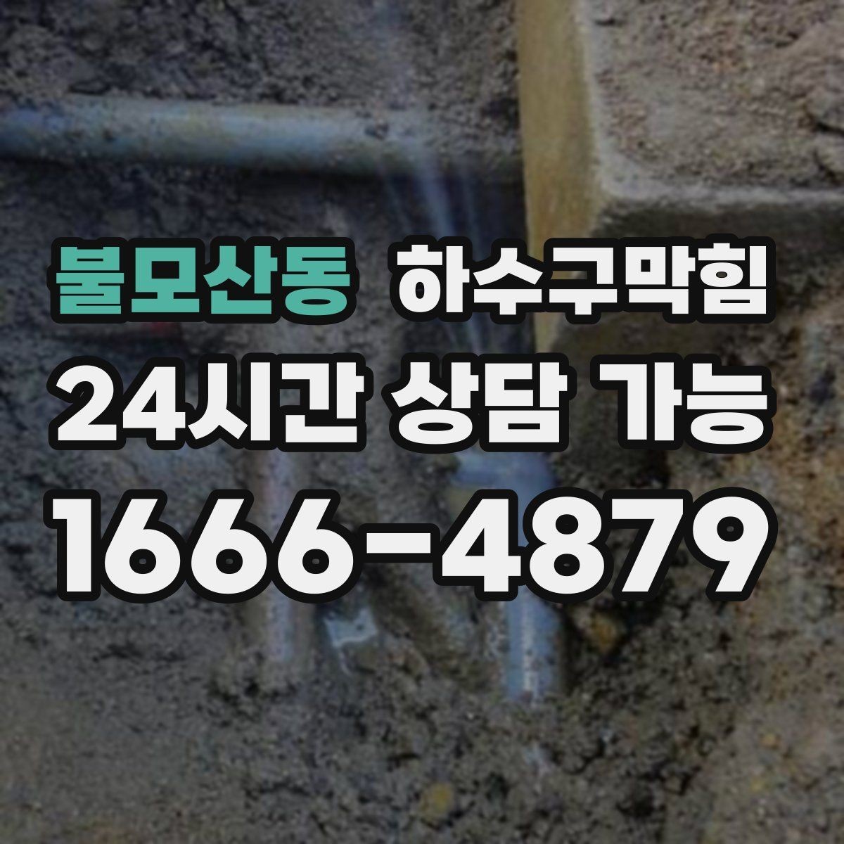 불모산동 하수구막힘 신발 소독 매트에 남은 짙은 흔적