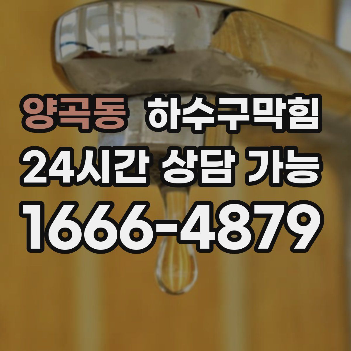 양곡동 하수구막힘