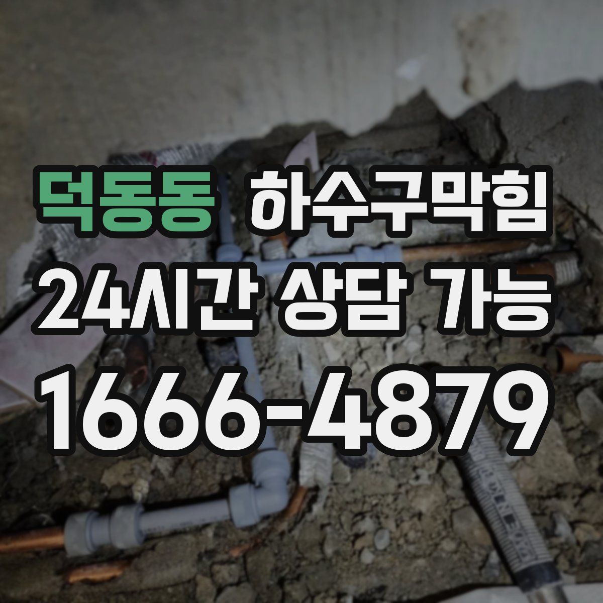 덕동동 하수구막힘