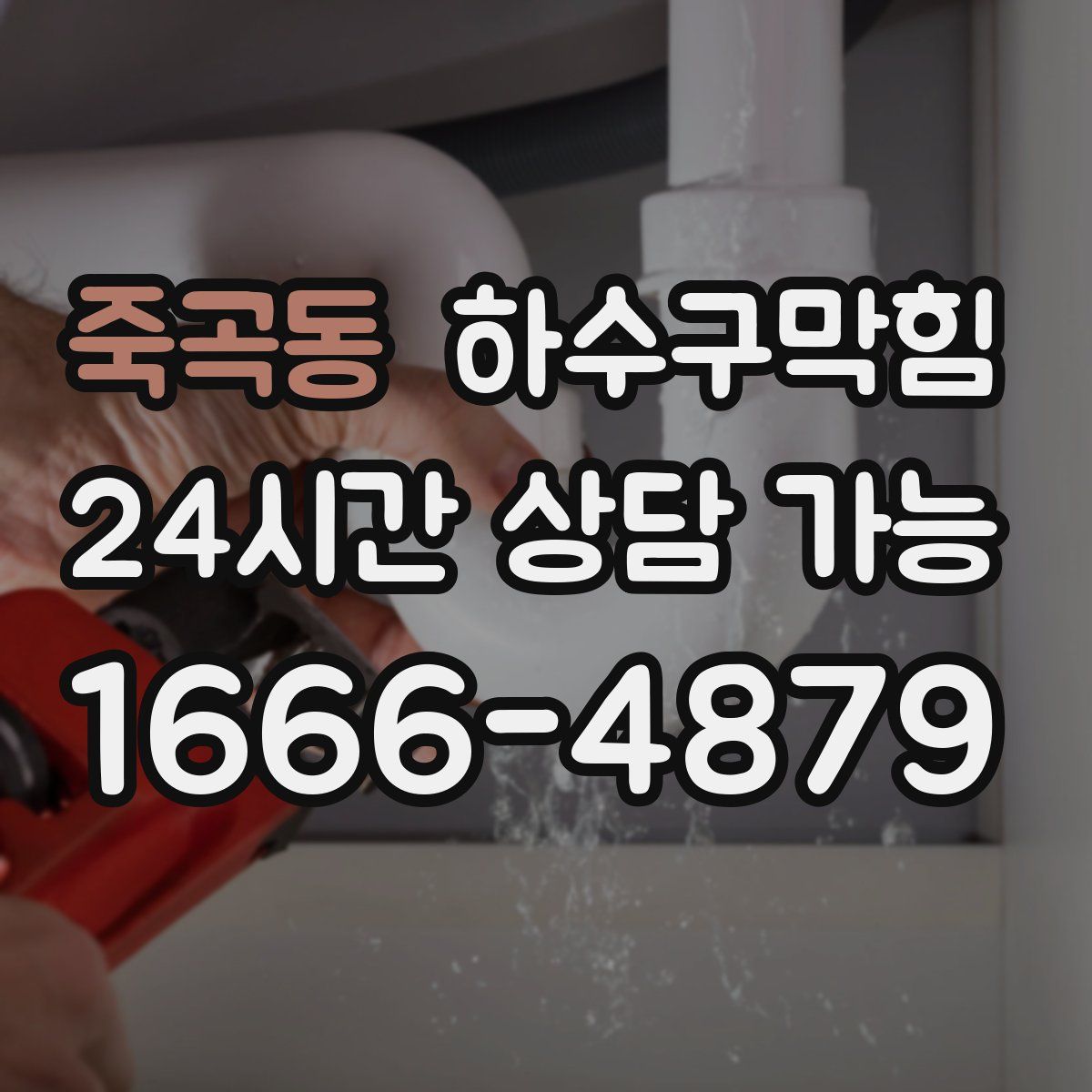 죽곡동 하수구막힘