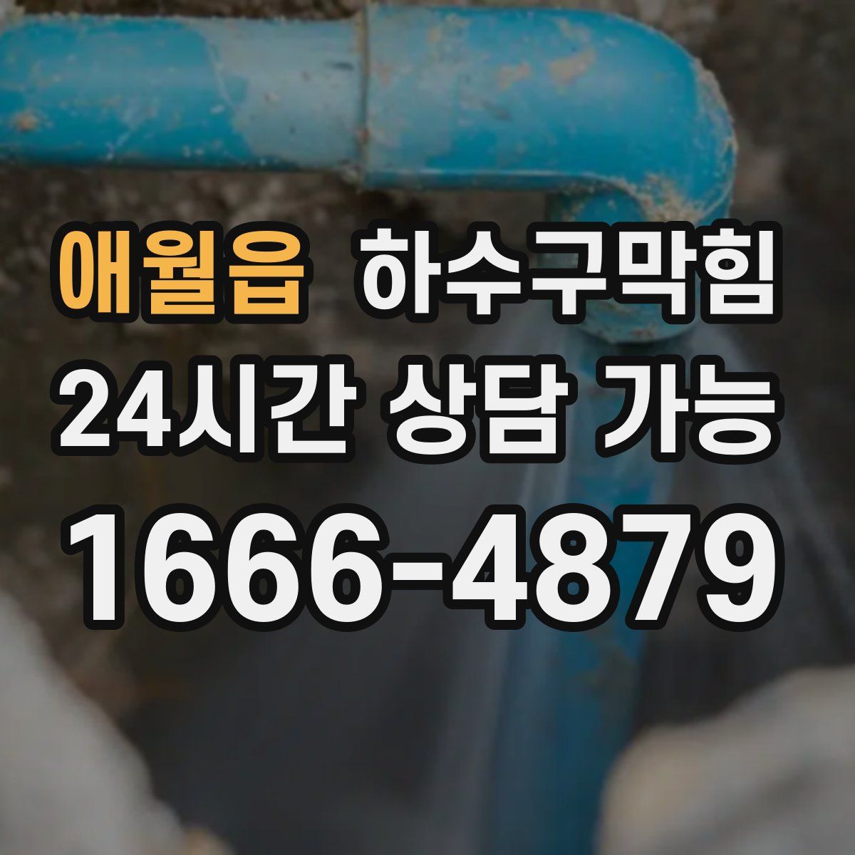 애월읍 하수구막힘