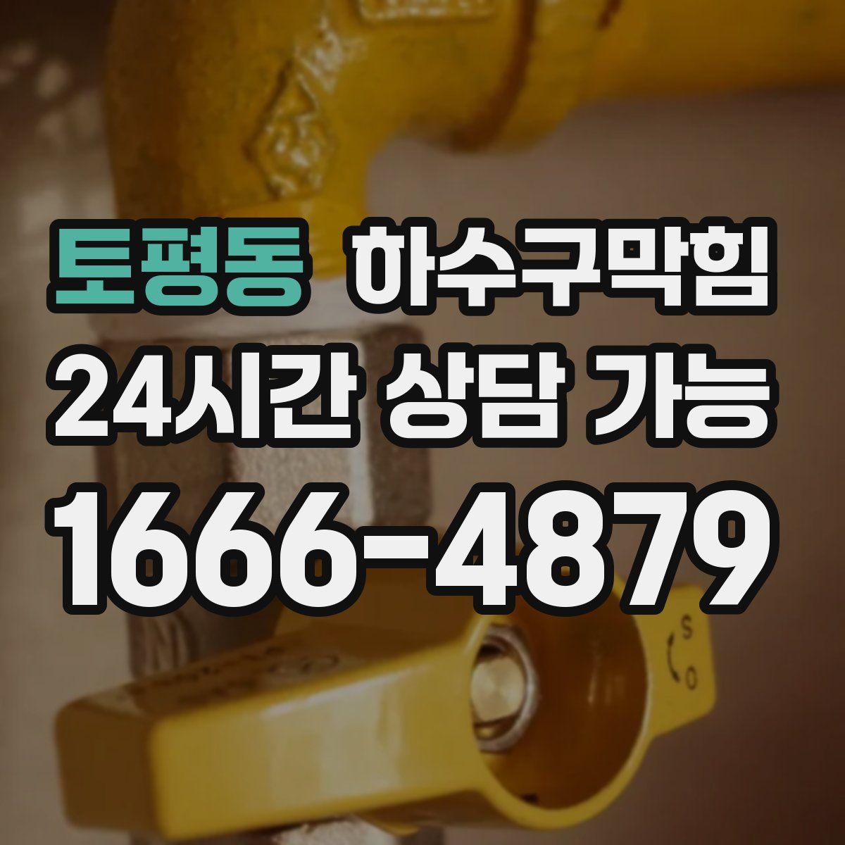 토평동 하수구막힘