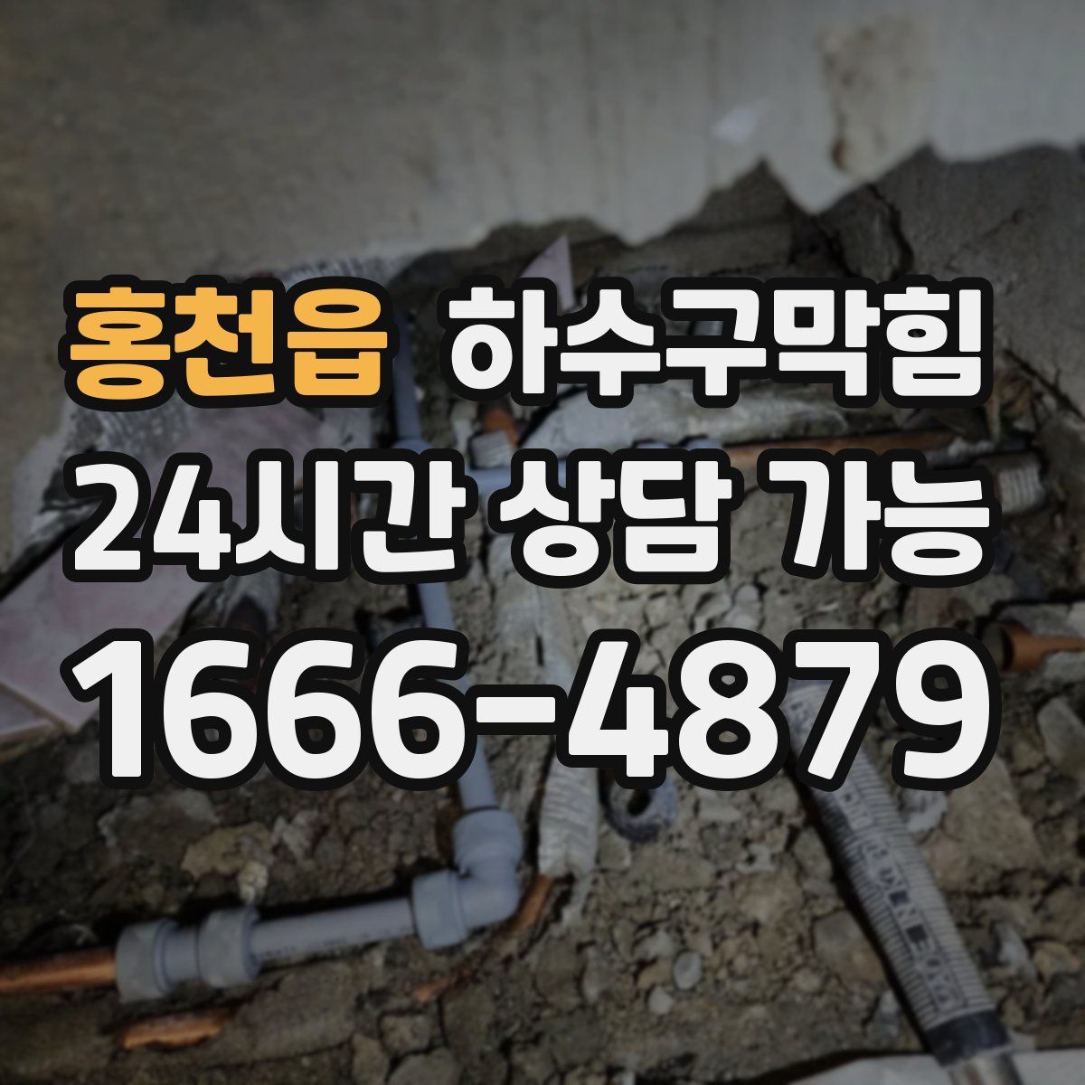 홍천읍 하수구막힘