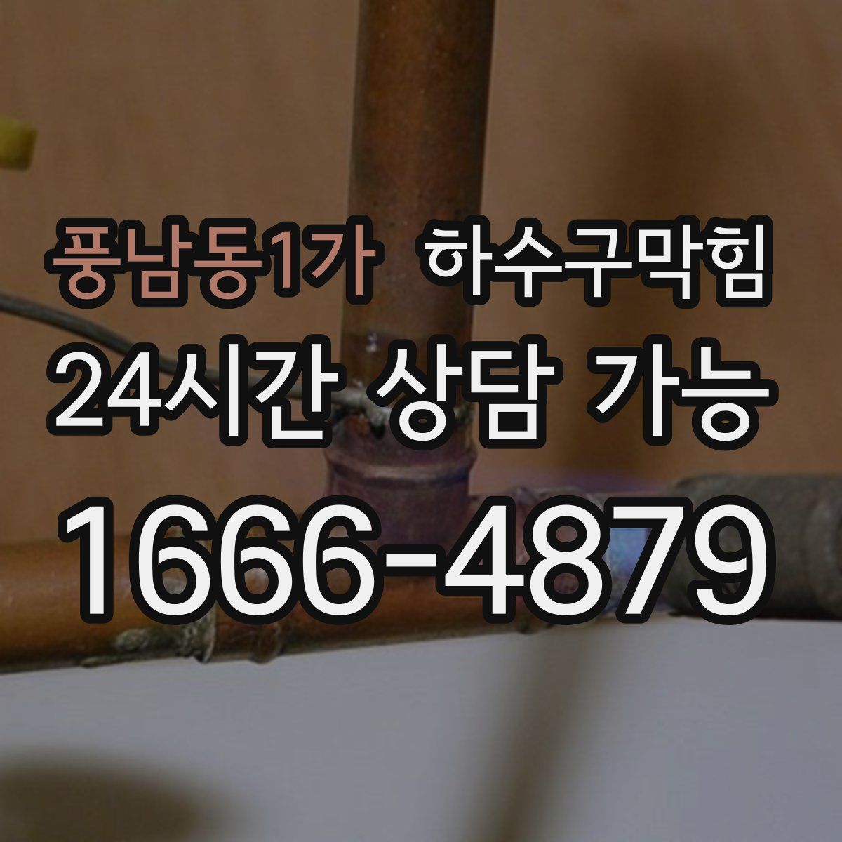 풍남동1가 하수구막힘