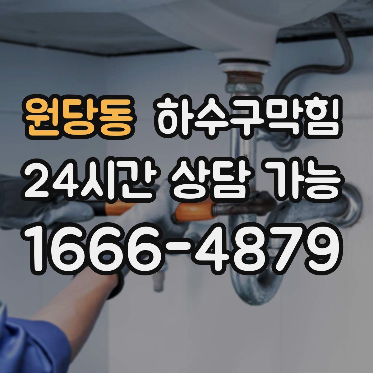 원당동 하수구막힘