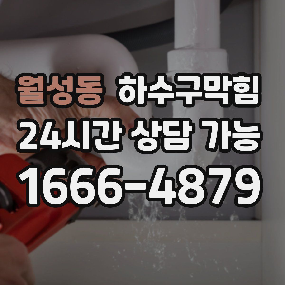 월성동 하수구막힘