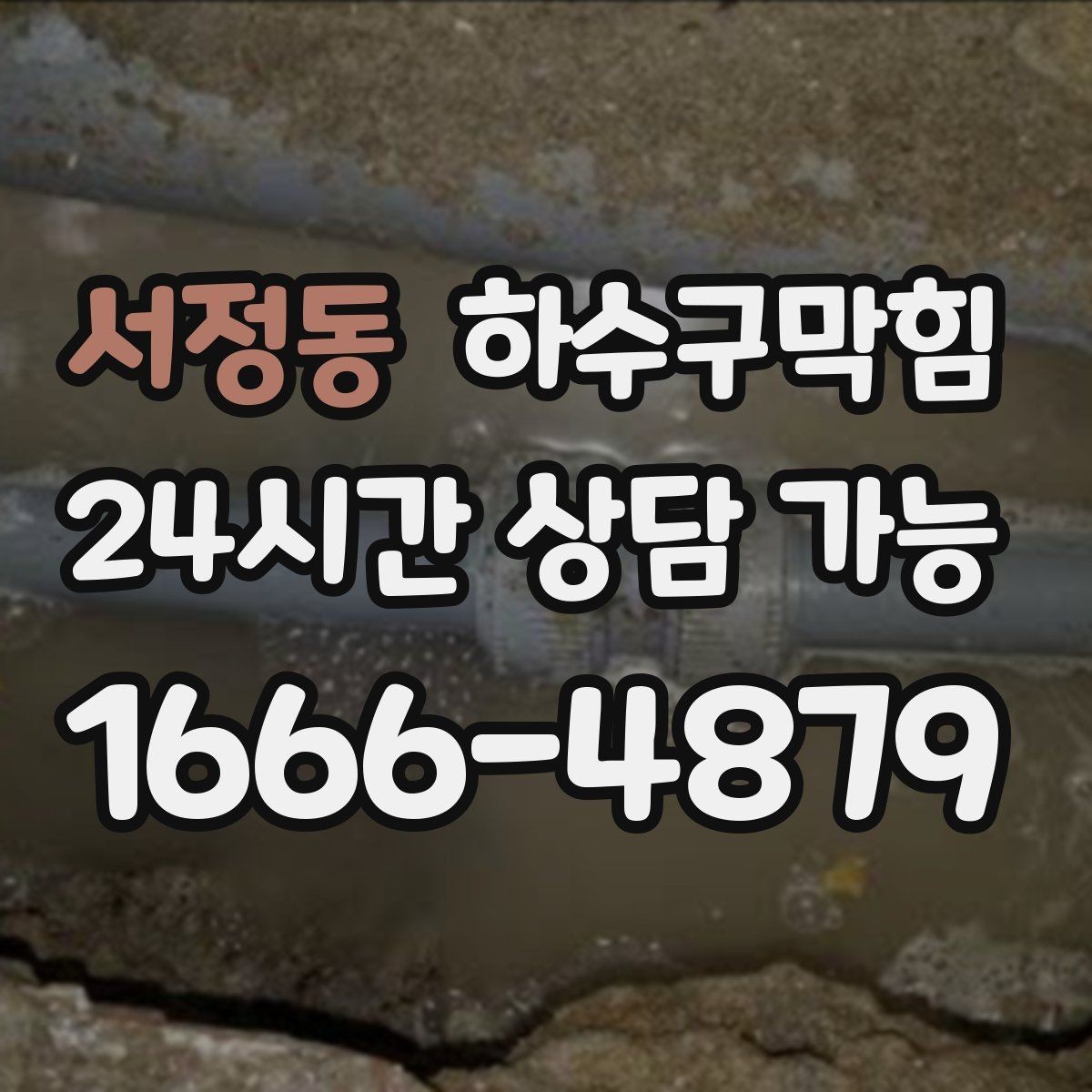 서정동 하수구막힘 단독 변기뚫기만으로는 부족했던 현장