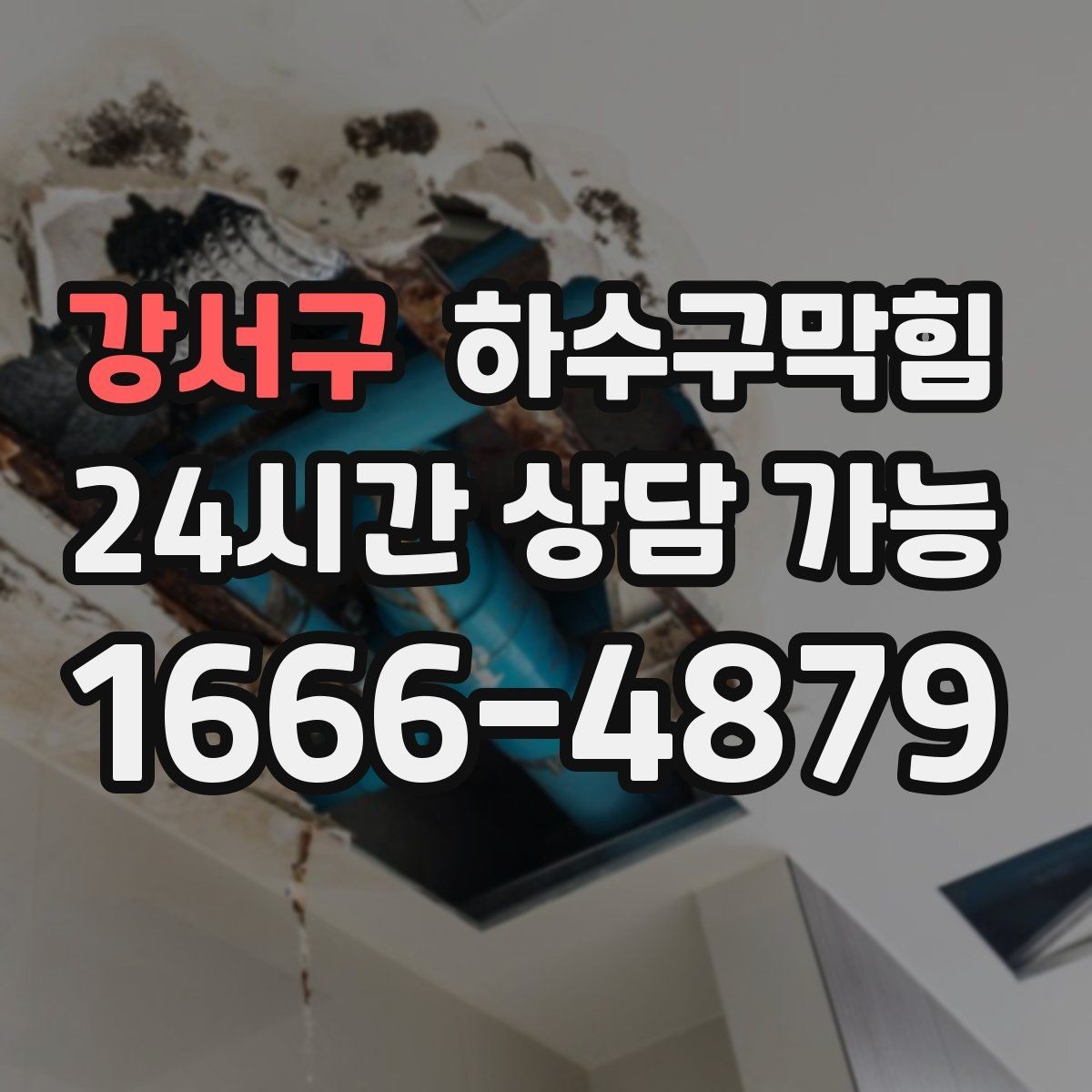 강서구 하수구막힘 다가구 배수구막힘과 우수 라인의 엇갈린 타이밍