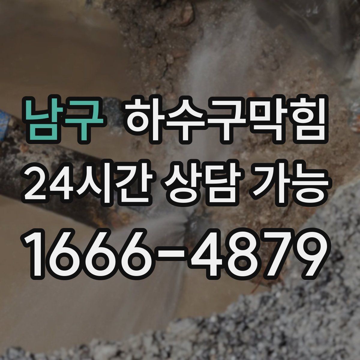 남구 하수구막힘 충전 스테이션 근처의 불청객