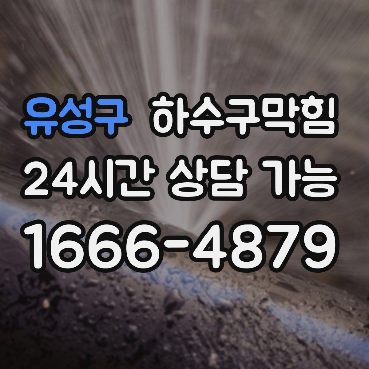 유성구 하수구막힘 학원 시험 기간에 터진 화장실 이슈