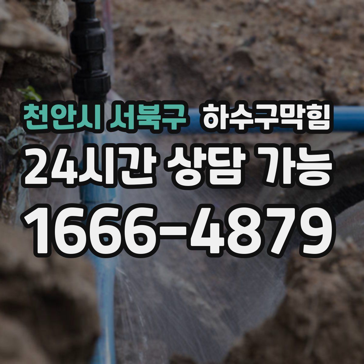 천안시 서북구 하수구막힘