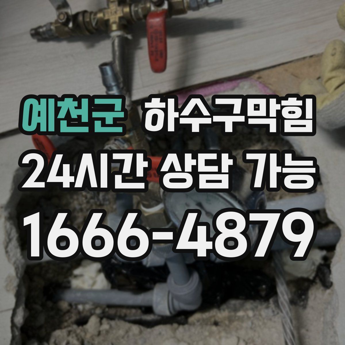 예천군 하수구막힘